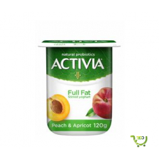 Activia Full Fat Peach &...