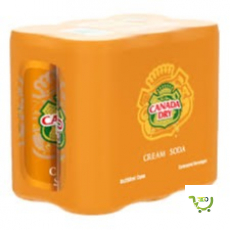 Canada Dry Cream Soda 300ml Can x...